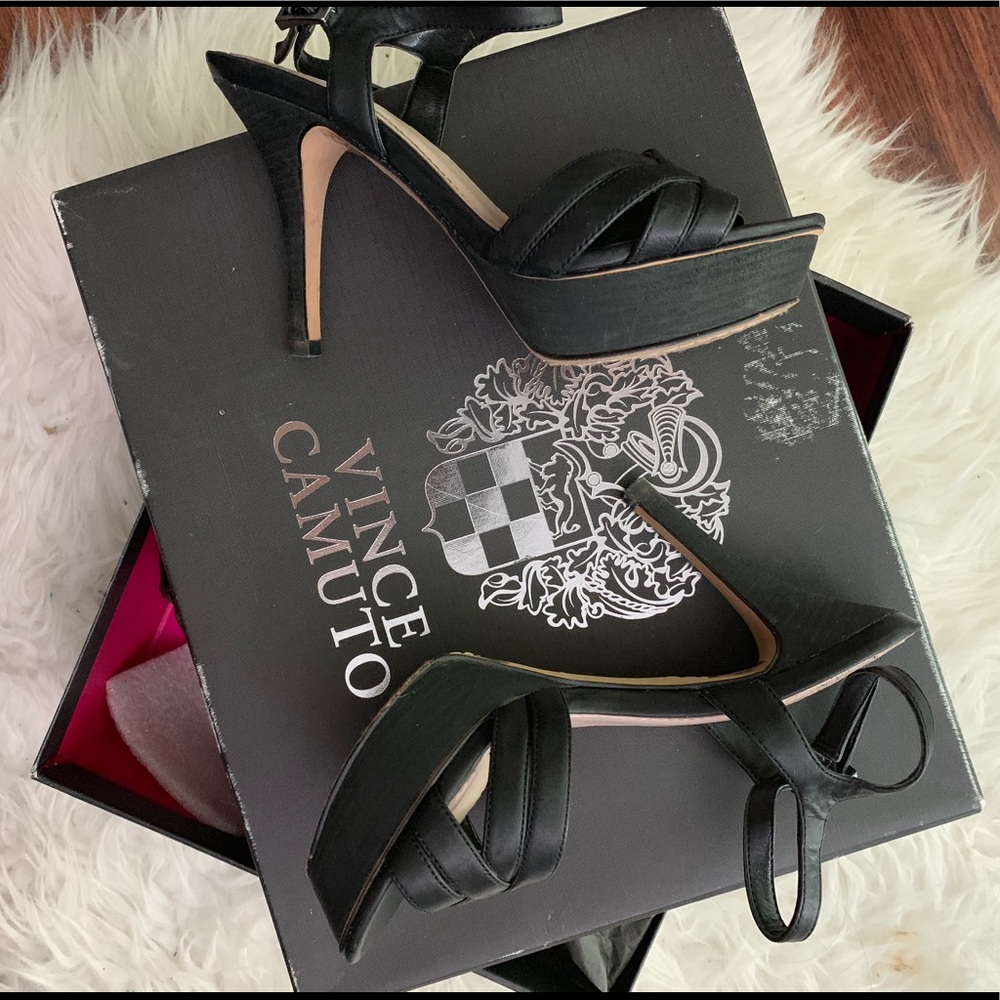 Vince Camuto Black Heels